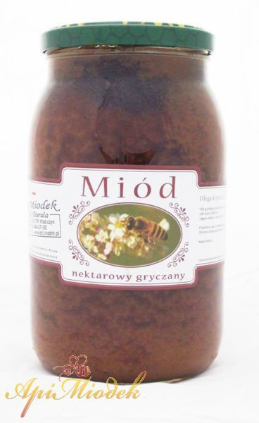 BioMiodek Miód Gryczany 1,2 kg 