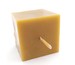 Beeswax candle cube pure 4.5 x 4.5 x 4.5 cm