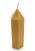 Beeswax candle hexagonal pencil 4.5 x 4.5 x 14 cm