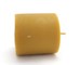 Beeswax candle, thick low cylinder 5.5 x 5.5 cm.