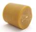 Beeswax candle, thick low cylinder 5.5 x 5.5 cm.