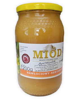 Goldenrod honey 1.2 kg PREMIUM