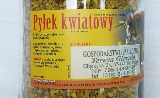 Pyłek kwiatowy pszczeli 0,55 kg