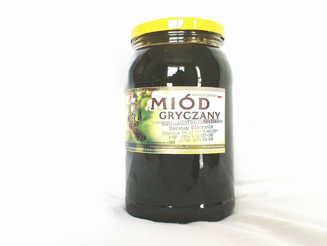 Miód Gryczany 1,2 kg PREMIUM