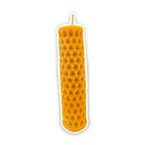 Beeswax candle cylinder, length 2.5 x 12 cm.