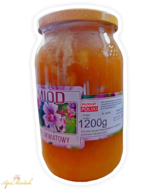 Multiflower honey 1.2 kg PREMIUM