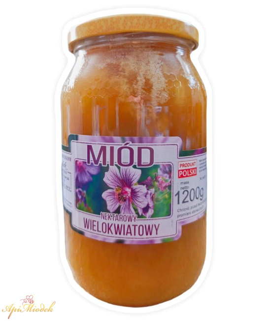 Miód Wielokwiatowy 1,2 kg PREMIUM