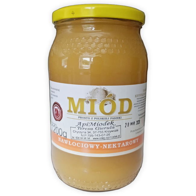 Set 6 x Goldenrod honey 1.2 kg PREMIUM