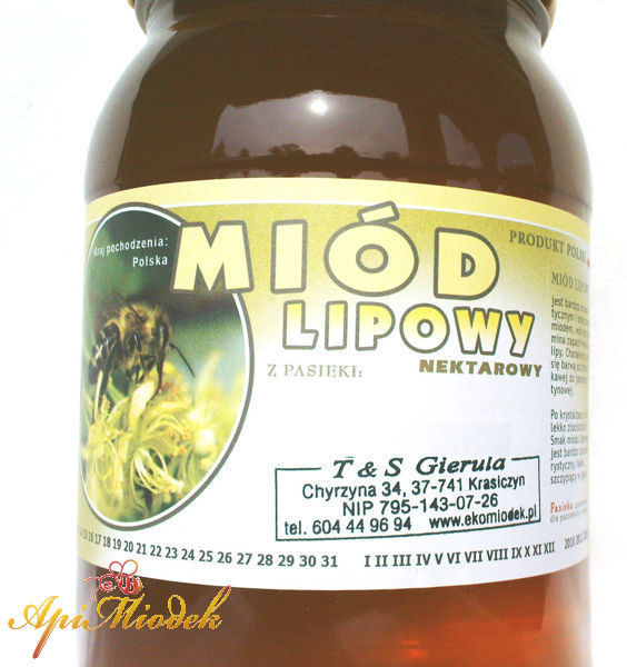 Set 6 x Linden Honey 1.2 kg PREMIUM