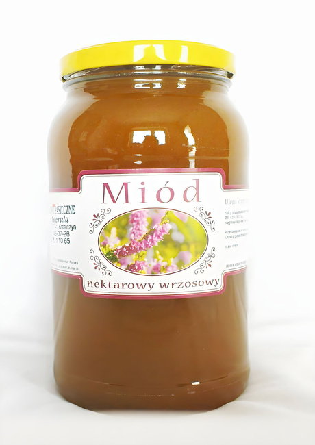 Miód Wrzosowy  PREMIUM 1,2 kg