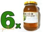 Set 6 x Rapeseed Honey 1.2 kg  PREMIUM