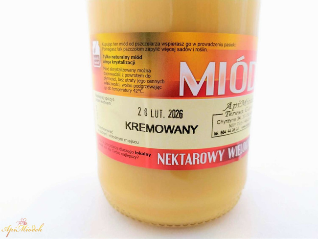 Multiflower honey 1.2 kg PREMIUM CREAMED