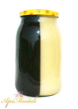 Mix Buckwheat and Rapeseed HONEY 1.2 kg
