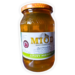 Miód Lipowy 1,2 kg  PREMIUM