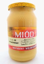 Miód Wielokwiatowy 1,2 kg PREMIUM  KREMOWANY